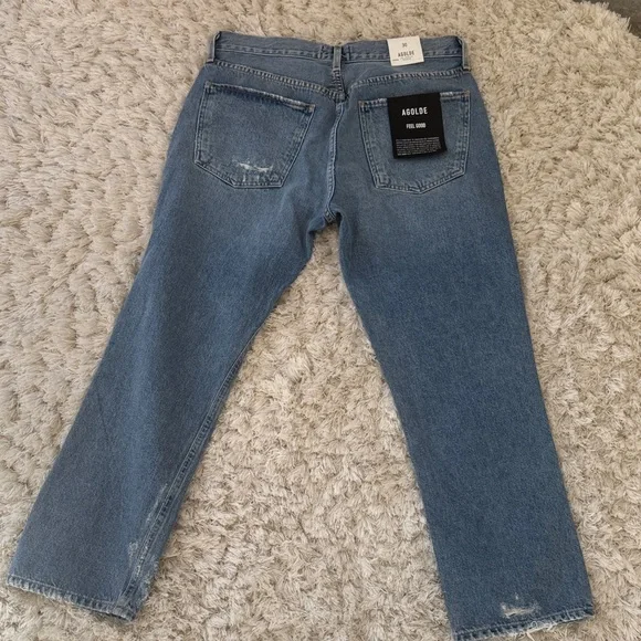 Classic Blue Agolde women’s jeans size 30 - Comfortable Everyday Fit - Picture 4 of 8